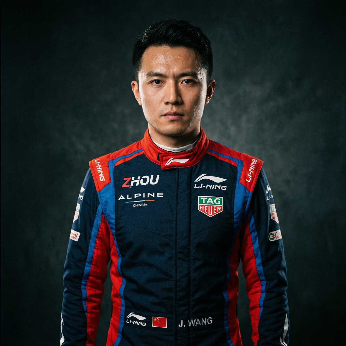 萝莉岛赛车手顾问王劲飞